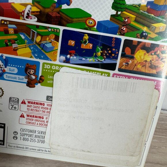 Super Mario 3D Land Nintendo 3DS Complete w/ Manual Tested Works Great - Picture 3 of 5